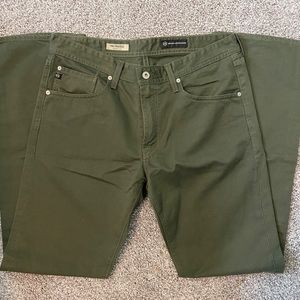 AG The Protégé Olive Jeans